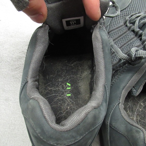 Kuru Mens‎ 11.5 Wide Hiking Shoes Black Chicane Lightweight Mesh Running Outdoor main image 13